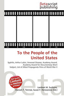 Cover of To the People of the United States