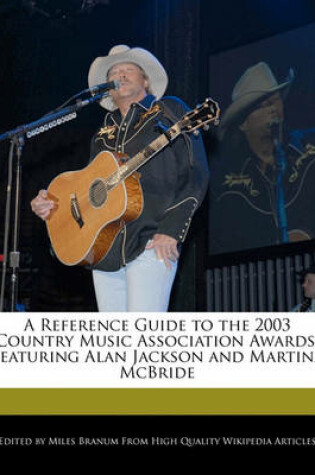 Cover of A Reference Guide to the 2003 Country Music Association Awards