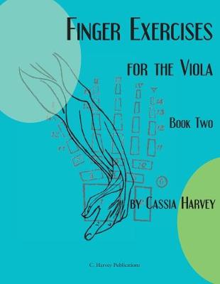 Book cover for Finger Exercises for the Viola, Book Two