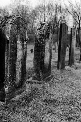 Book cover for Tombstones in Autumn Gothic Notebook