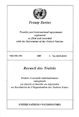 Book cover for Treaty Series 2591