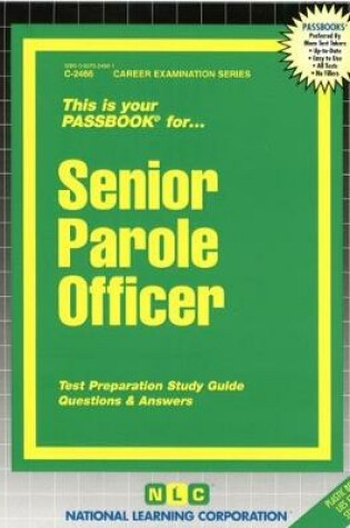 Cover of Senior Parole Officer