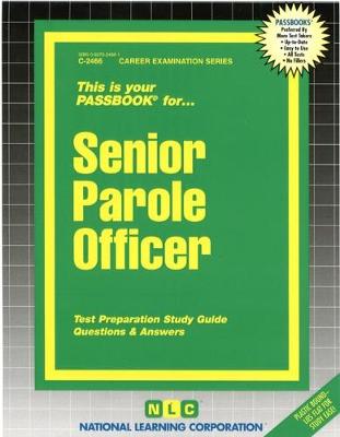 Book cover for Senior Parole Officer