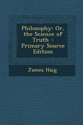 Cover of Philosophy