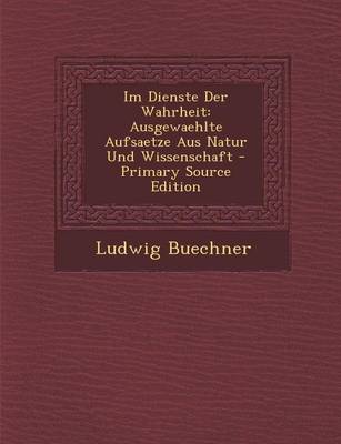 Book cover for Im Dienste Der Wahrheit