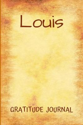 Book cover for Louis Gratitude Journal