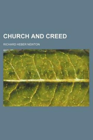 Cover of Church and Creed