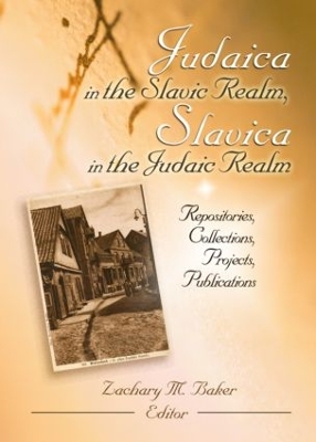 Book cover for Judaica in the Slavic Realm, Slavica in the Judaic Realm