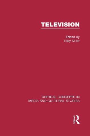 Cover of Television Crit Concepts V5