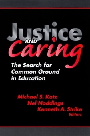 Cover of Justice and Caring