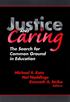 Book cover for Justice and Caring