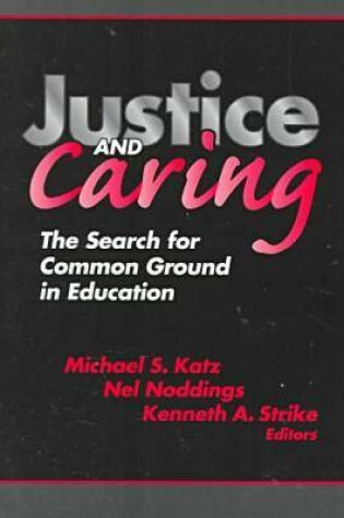 Cover of Justice and Caring