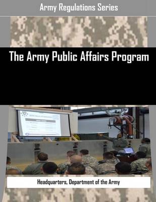 Book cover for The Army Public Affairs Program