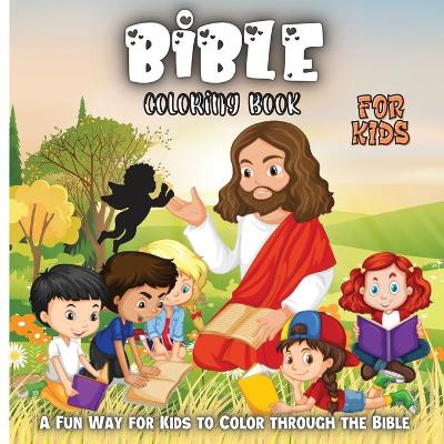 Book cover for Bible Coloring Book For Kids