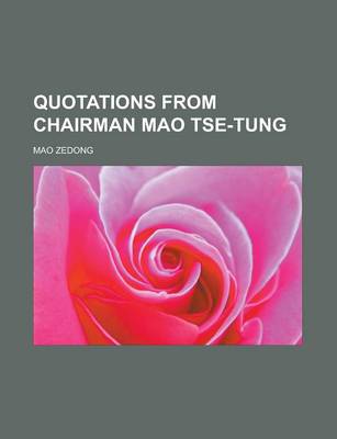 Book cover for Quotations from Chairman Mao Tse-Tung