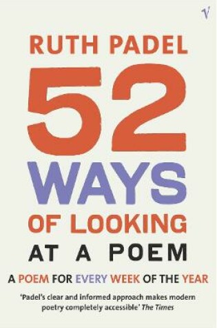 Cover of 52 Ways Of Looking At A Poem