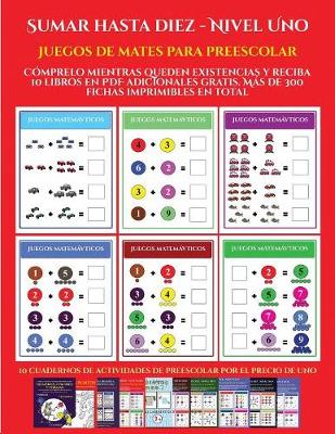 Cover of Juegos de mates para preescolar (Sumar hasta diez - Nivel Uno)