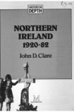 Cover of Northern Ireland, 1920-82