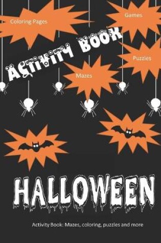 Cover of Halloween Activity Book