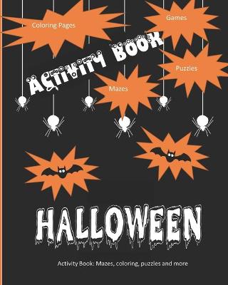 Book cover for Halloween Activity Book