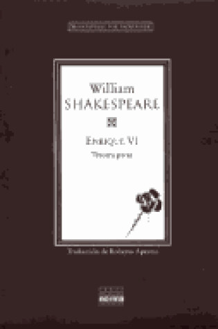 Cover of Enrique VI - Tercera Parte