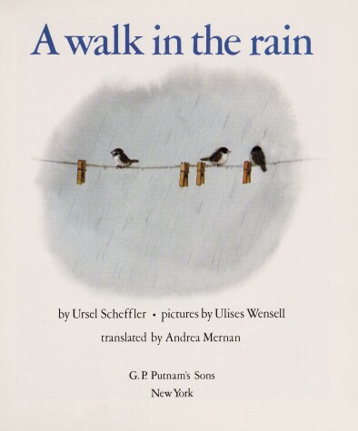 Book cover for A Walk in the Rain