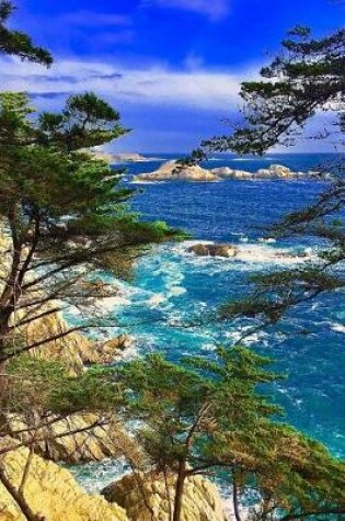 Cover of Cliff Side View of the California Coastline Nature Journal