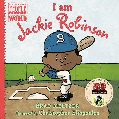 Book cover for I am Jackie Robinson