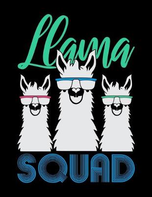 Book cover for Llama Squad