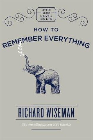 Cover of How to Remember Everything