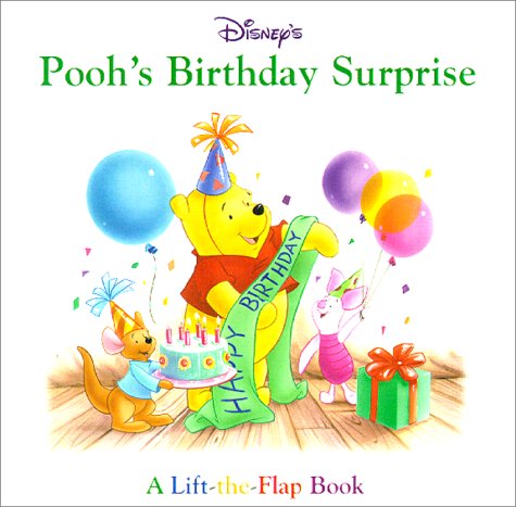 Book cover for Disney's Pooh's Birthday Surprise