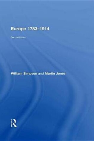 Cover of Europe 17831914 Simpson
