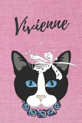 Cover of Vivienne Notizbuch-Katzen / Malbuch / Tagebuch