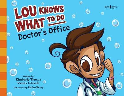 Book cover for Lou Knows What to Do - Doctor's Office