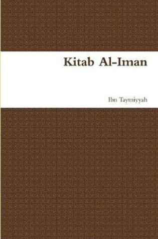 Cover of Kitab Al-Iman