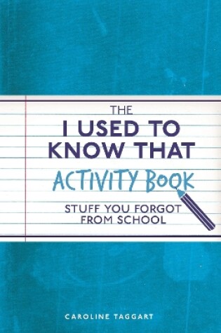 Cover of The I Used to Know That Activity Book