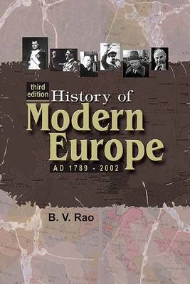 Book cover for History of Modern Europe Ad 1789-2002