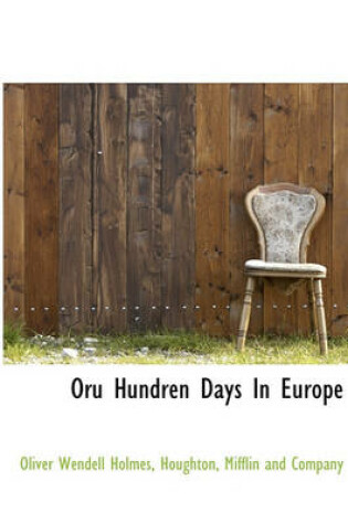 Cover of Oru Hundren Days in Europe