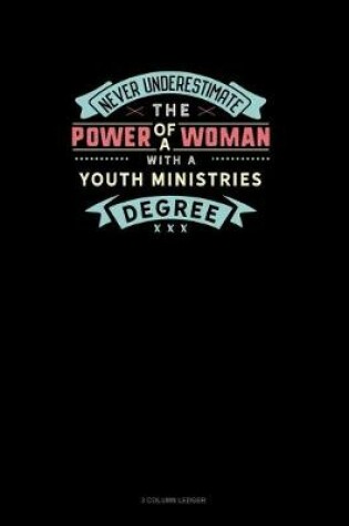 Cover of Never Underestimate The Power Of A Woman With A Youth Ministries Degree