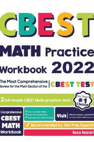 Cover of CBEST Math Practice Workbook