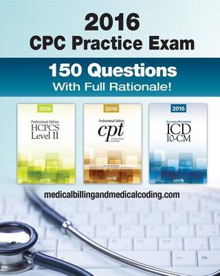 Book cover for CPC Practice Exam 2016