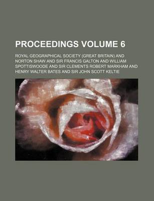 Book cover for Proceedings Volume 6