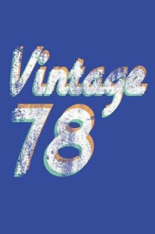 Cover of Vintage 78