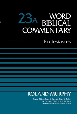 Cover of Ecclesiastes, Volume 23A