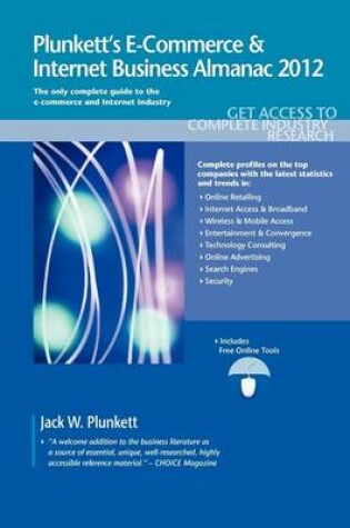Cover of Plunkett's E-Commerce & Internet Business Almanac 2012