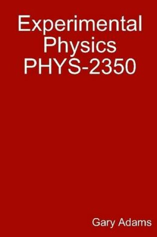 Cover of Experimental Physics: PYHS-2350