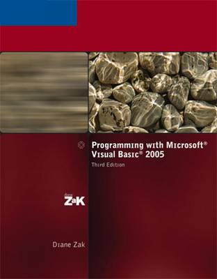 Book cover for Programming with Microsoft Visual Basic 2005