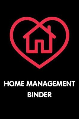 Book cover for Home Management Binder