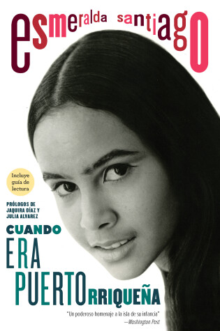 Cover of Cuando era puertorriqueña. 30 aniversario / When I Was Puerto Rican. 30th Anniversary Edition