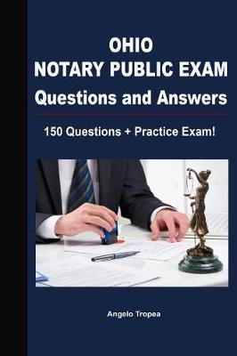 Book cover for Ohio Notary Public Exam Questions and Answers